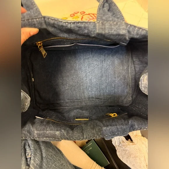 PRADA Canapa Denim Tote Bag Girlhood - Picture 16 of 16